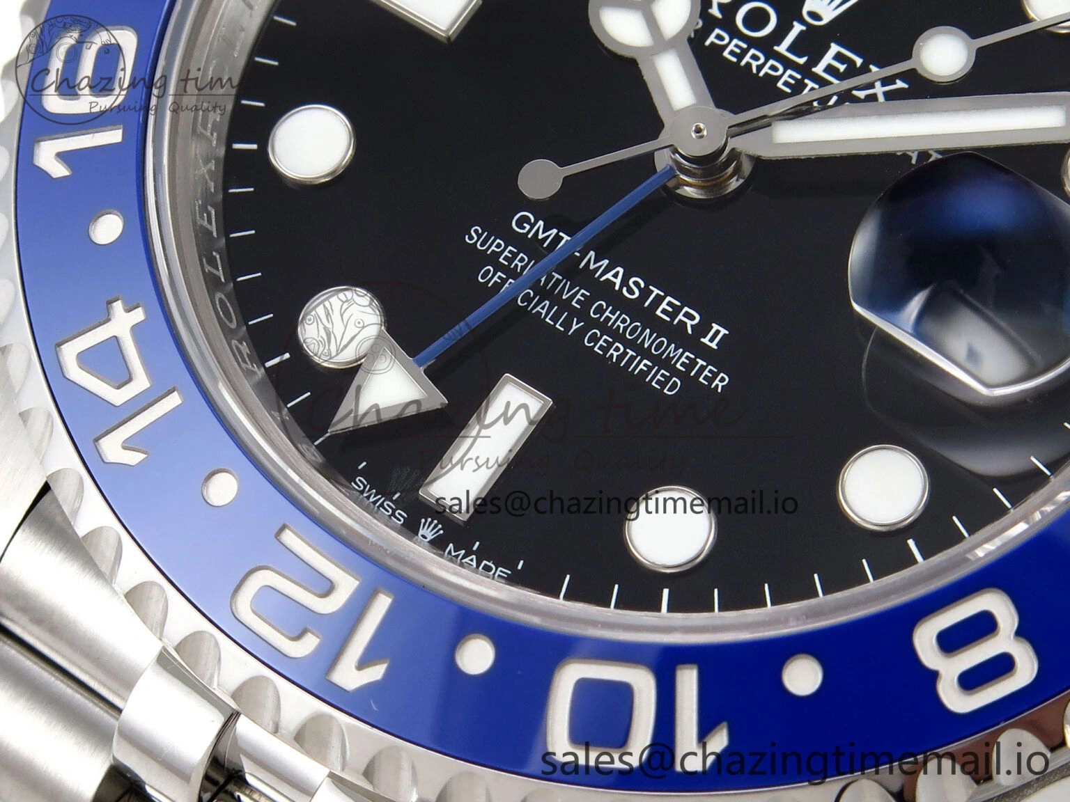 GMT-Master II 126710 BLNR ZF 1:1 Best Edition on Jubilee Bracelet SH3285