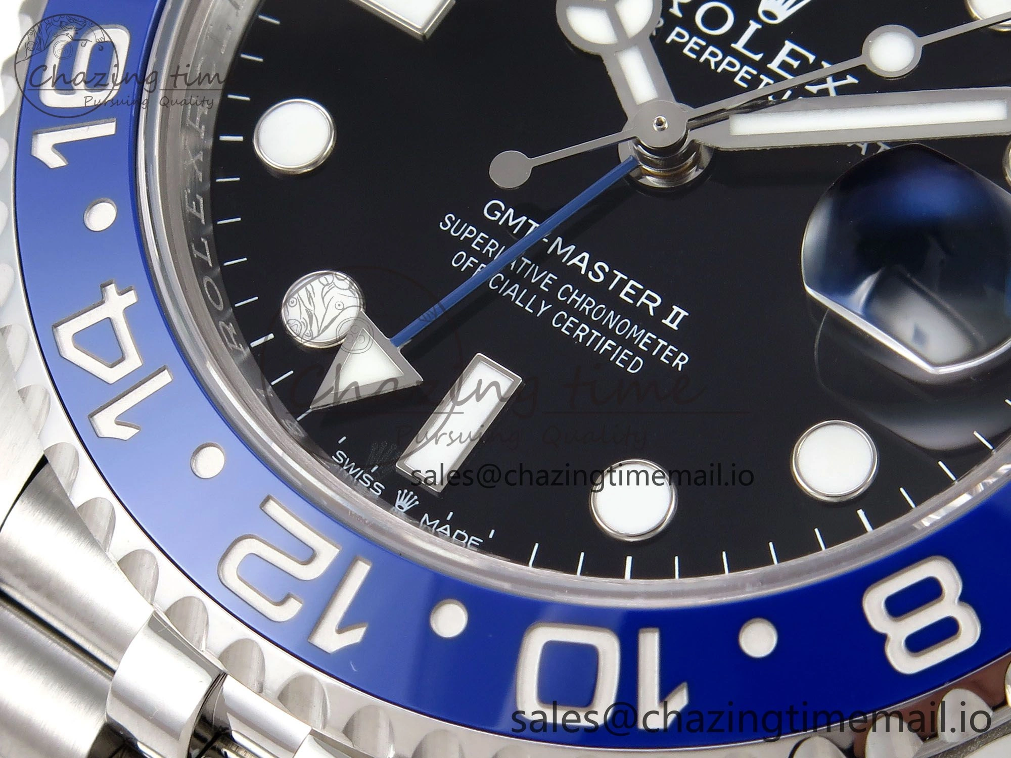 GMT-Master II 126710 BLNR ZF 1:1 Best Edition on Jubilee Bracelet SH3285