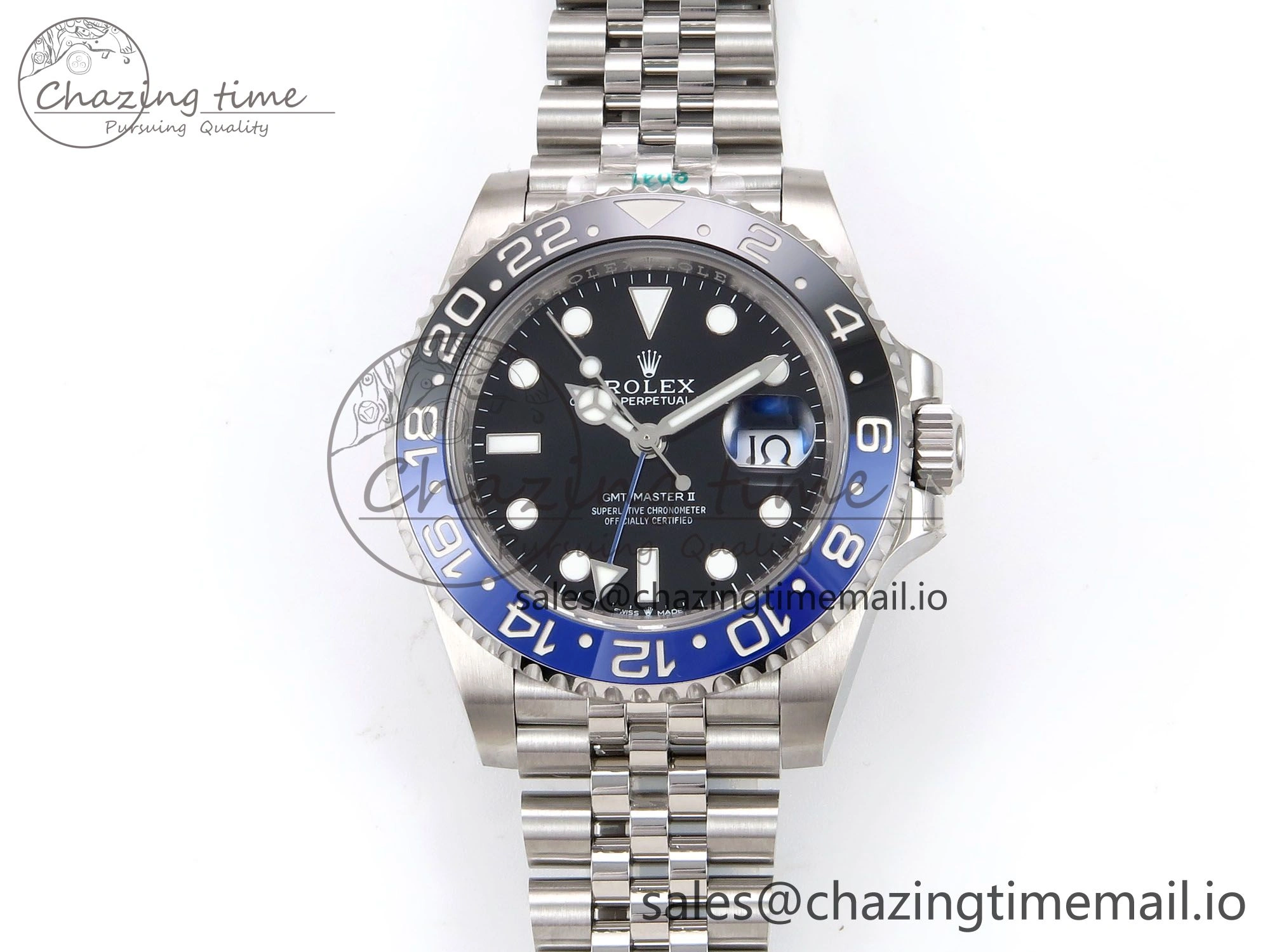 GMT-Master II 126710 BLNR ZF 1:1 Best Edition on Jubilee Bracelet SH3285