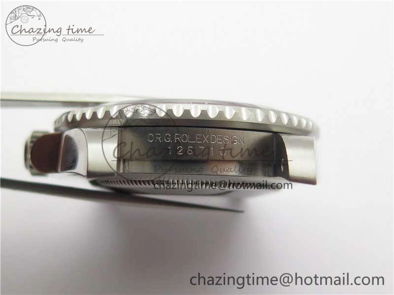 GMT-Master II 126710 BLRO 904L BP Maker 1:1 Best Edition Black Dial On 904L Jubilee Bracelet A3285 (Correct Hand Stack)