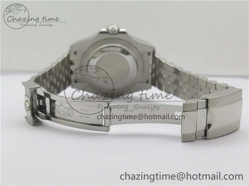 GMT-Master II 126710 BLRO 904L BP Maker 1:1 Best Edition Black Dial On 904L Jubilee Bracelet A3285 (Correct Hand Stack)