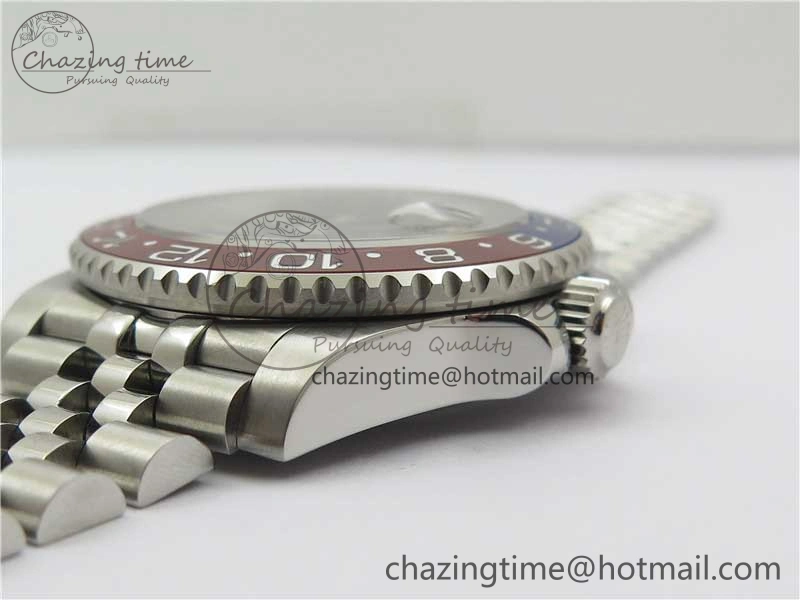 GMT-Master II 126710 BLRO 904L BP Maker 1:1 Best Edition Black Dial On 904L Jubilee Bracelet A3285 (Correct Hand Stack)