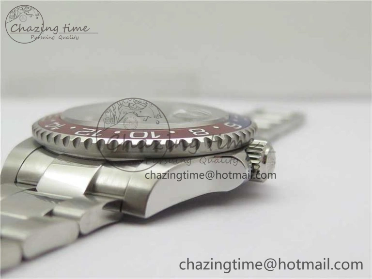 GMT-Master II 126710 BLRO 904L BP Maker 1:1 Best Edition Black Dial On 904L Oyster Bracelet A3285 (Correct Hand Stack)