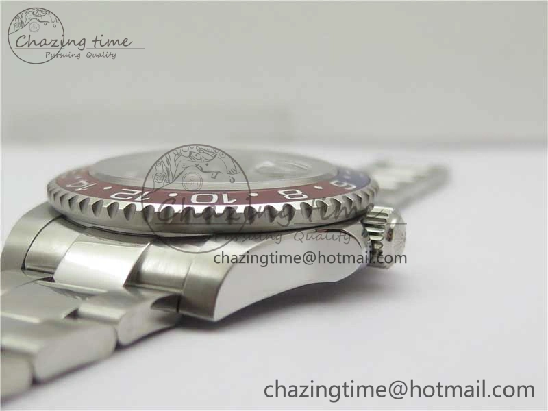 GMT-Master II 126710 BLRO 904L BP Maker 1:1 Best Edition Black Dial On 904L Oyster Bracelet A3285 (Correct Hand Stack)