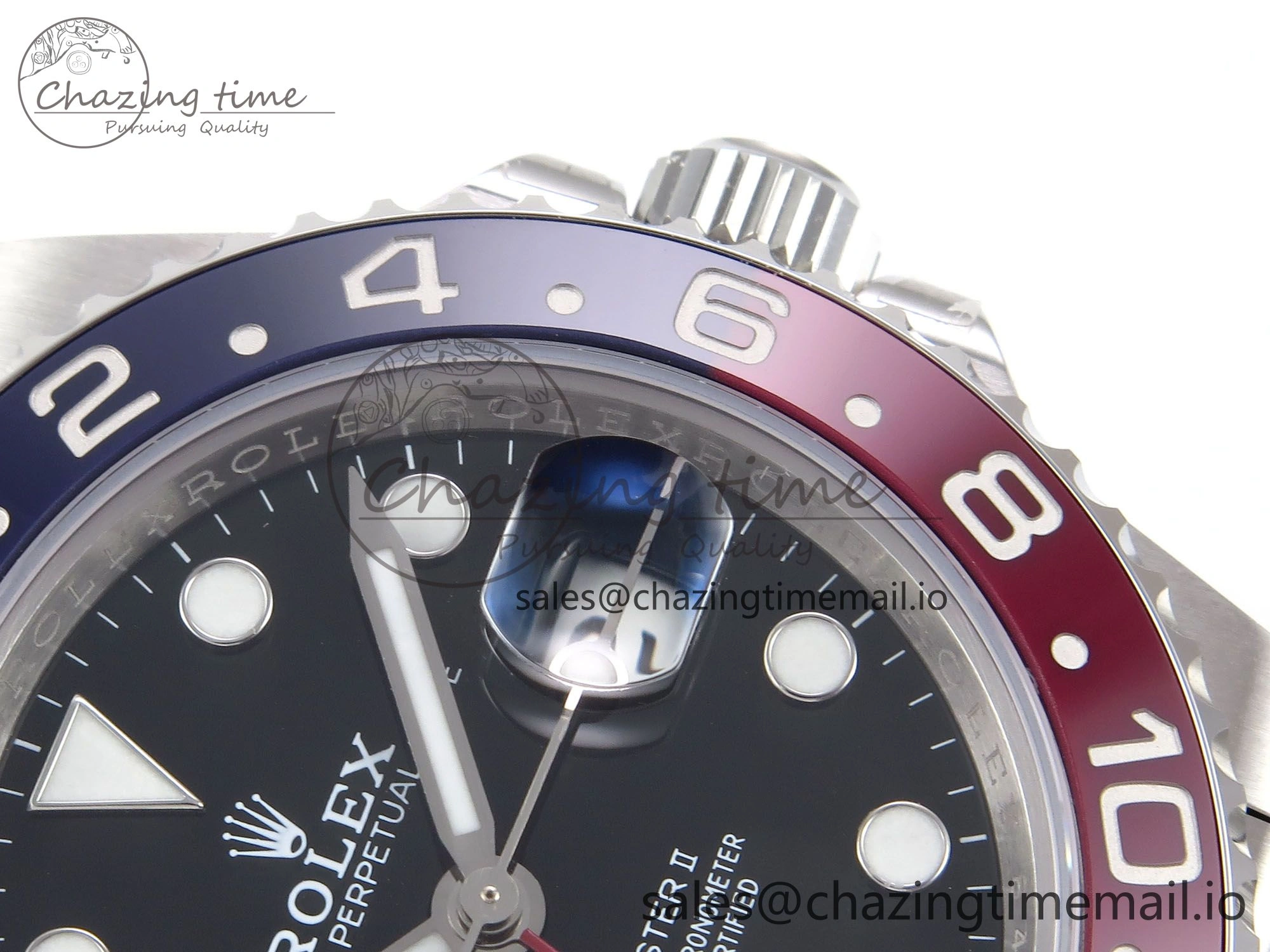 GMT-Master II 126710 BLRO 904L EF 1:1 Best Edition on Jubilee Bracelet SH3285 CHS