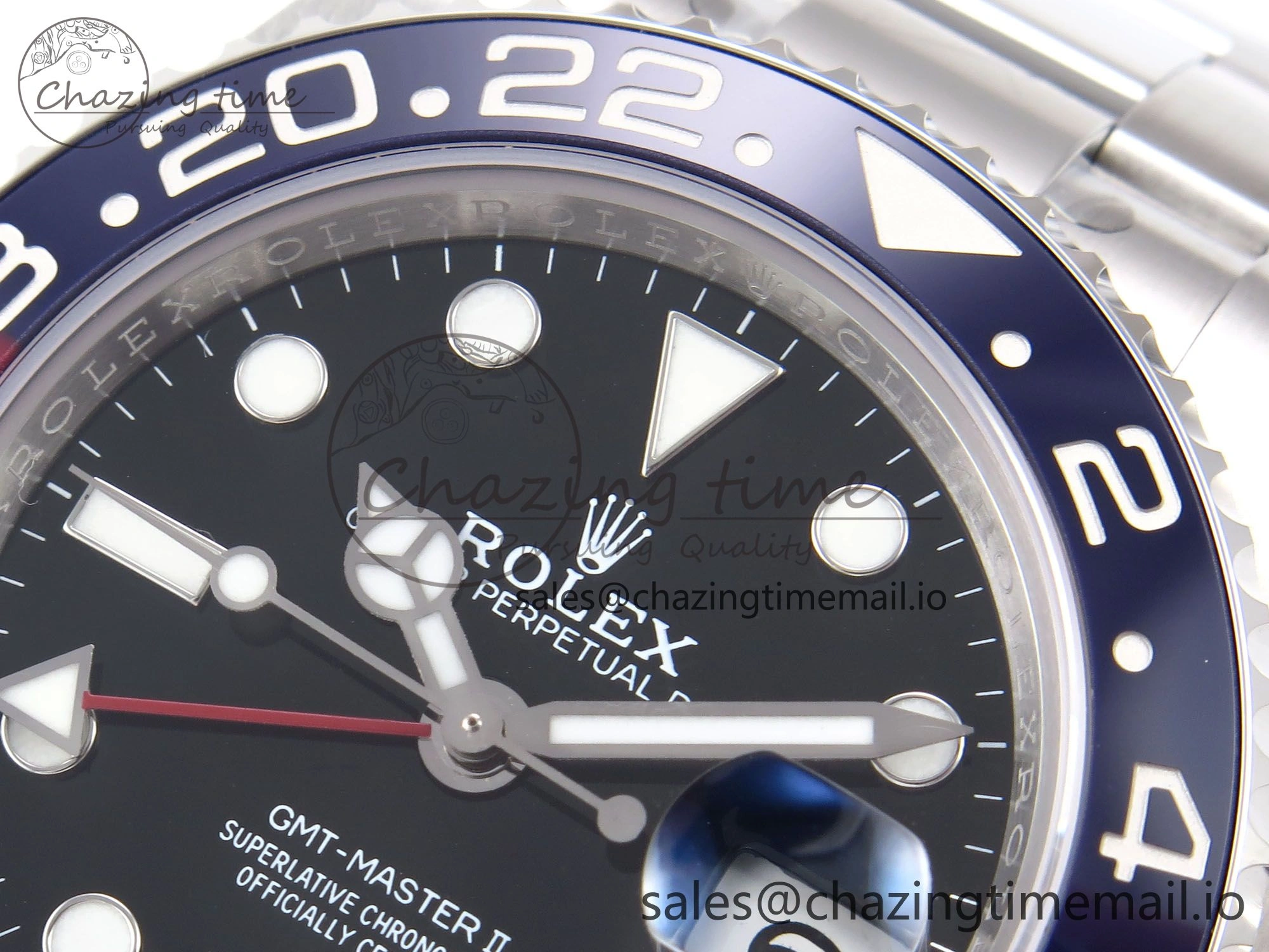 GMT-Master II 126710 BLRO 904L EF 1:1 Best Edition on Oyster Bracelet SH3285 CHS