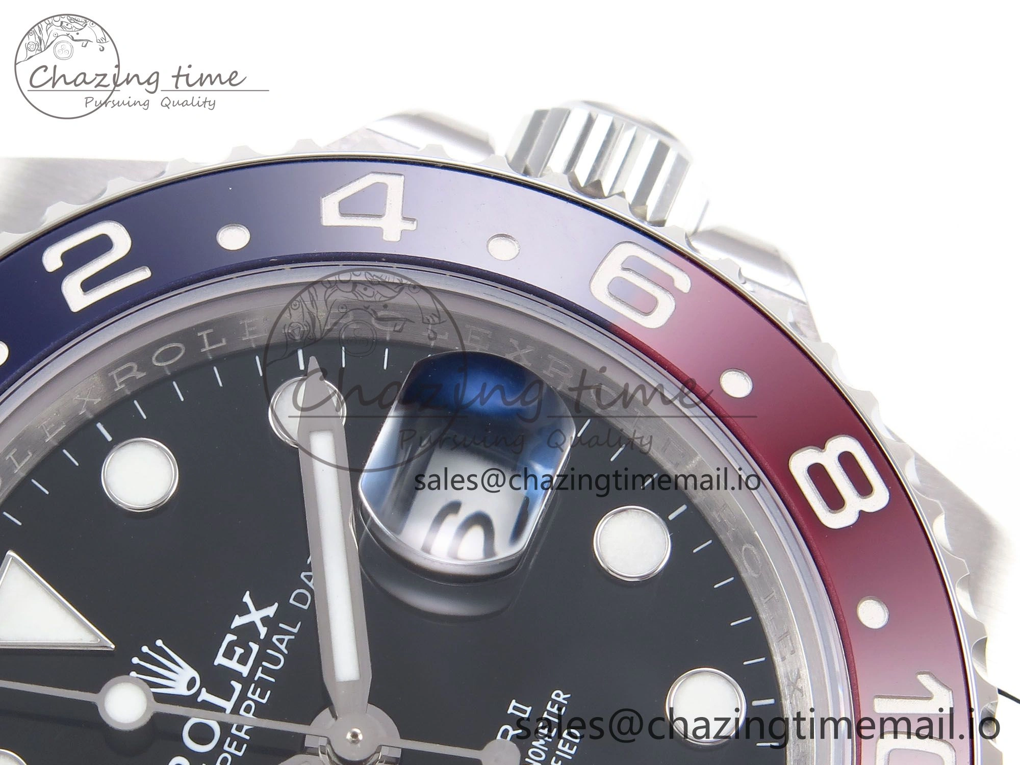 GMT-Master II 126710 BLRO 904L EF 1:1 Best Edition on Oyster Bracelet SH3285 CHS
