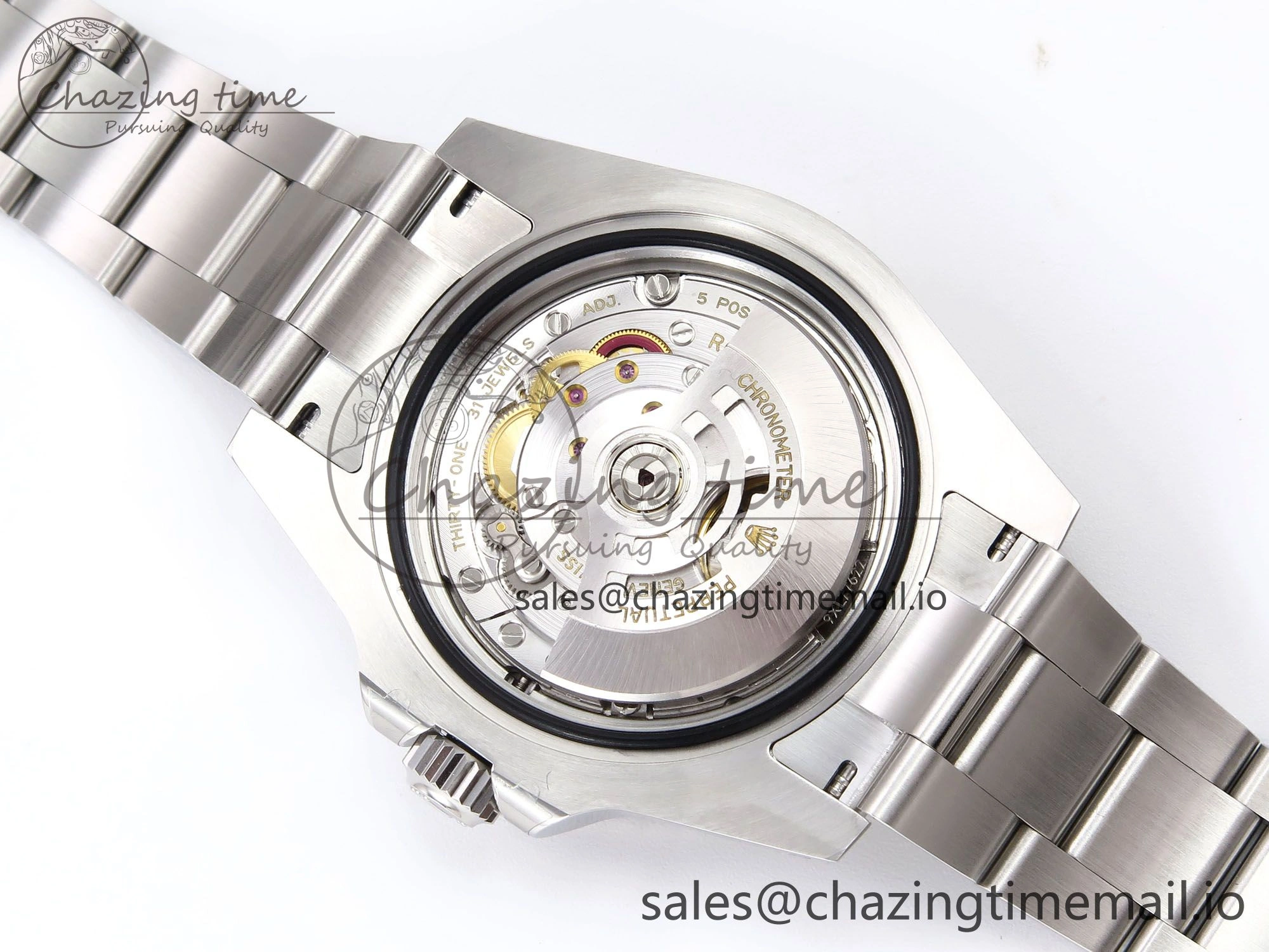 GMT-Master II 126710 BLRO 904L EF 1:1 Best Edition on Oyster Bracelet SH3285 CHS