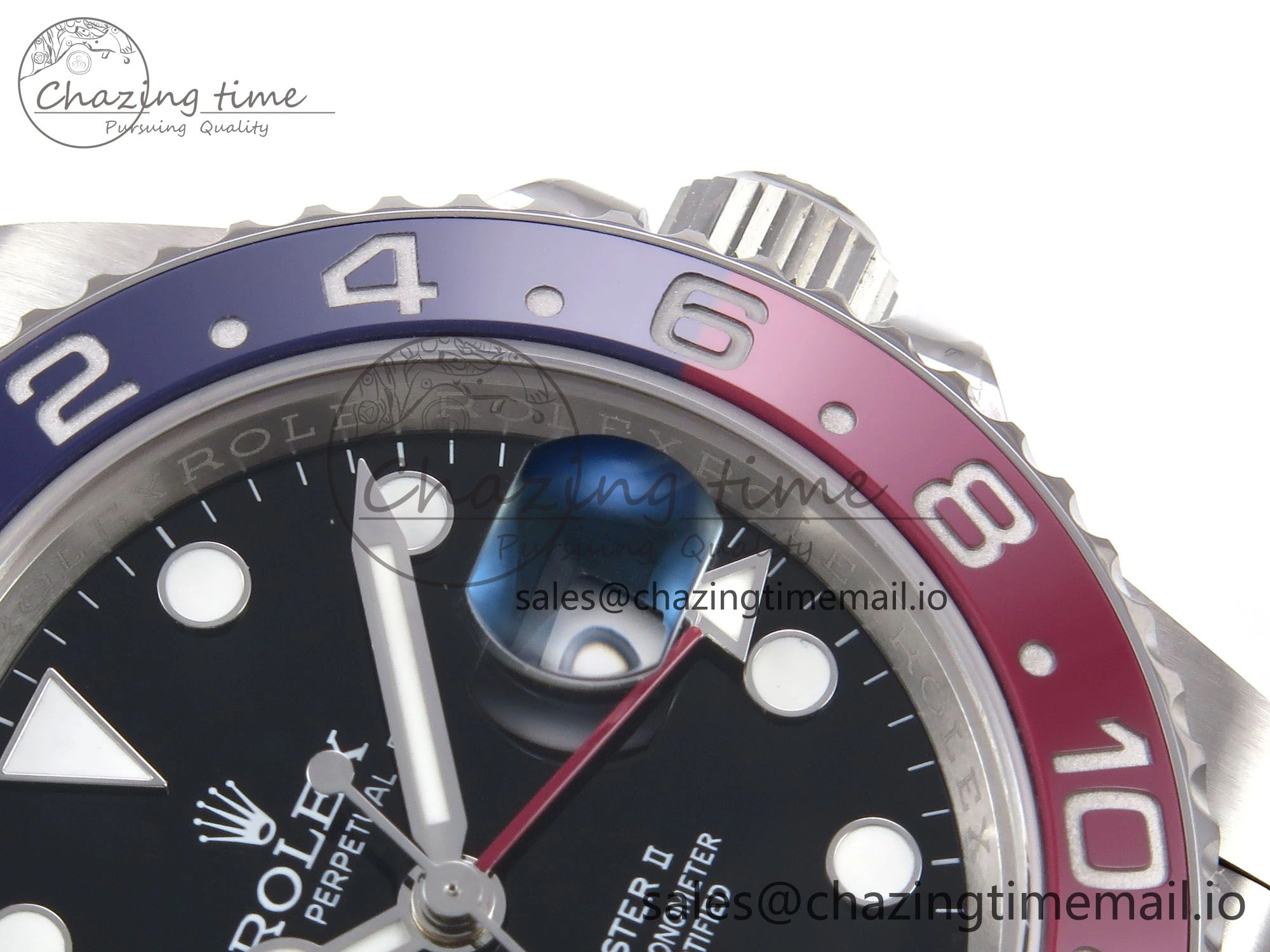 GMT-Master II 126710 BLRO 904L EWEF 1:1 Best Edition on SS Jubilee Bracelet SH3285 CHS