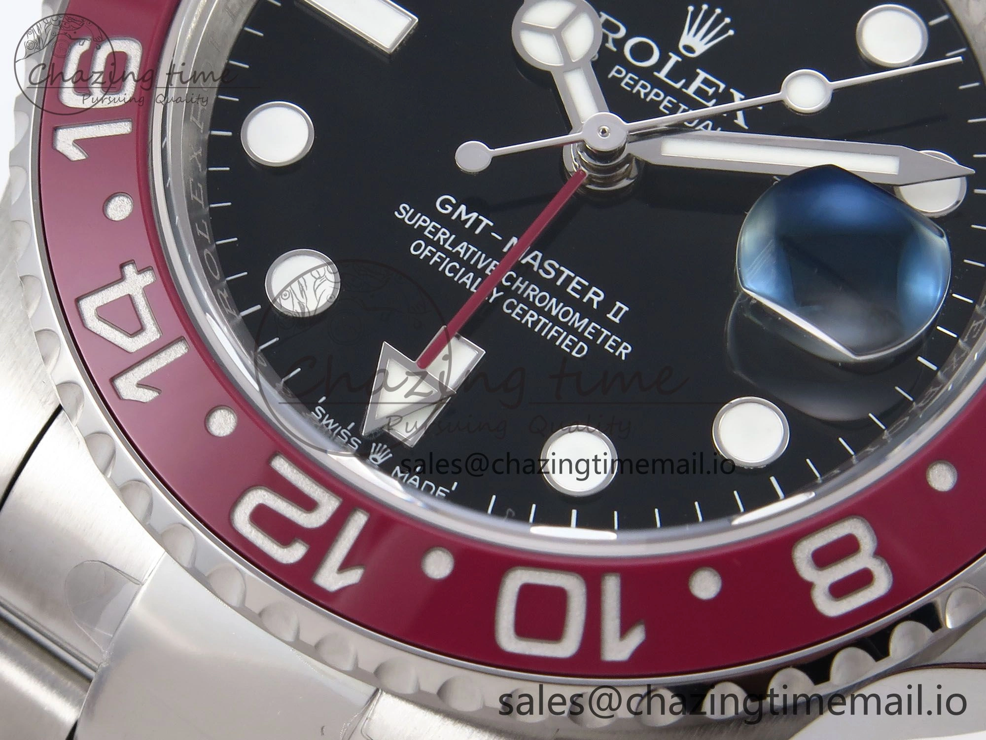 GMT-Master II 126710 BLRO 904L EWEF 1:1 Best Edition on SS Oyster Bracelet SH3285 CHS