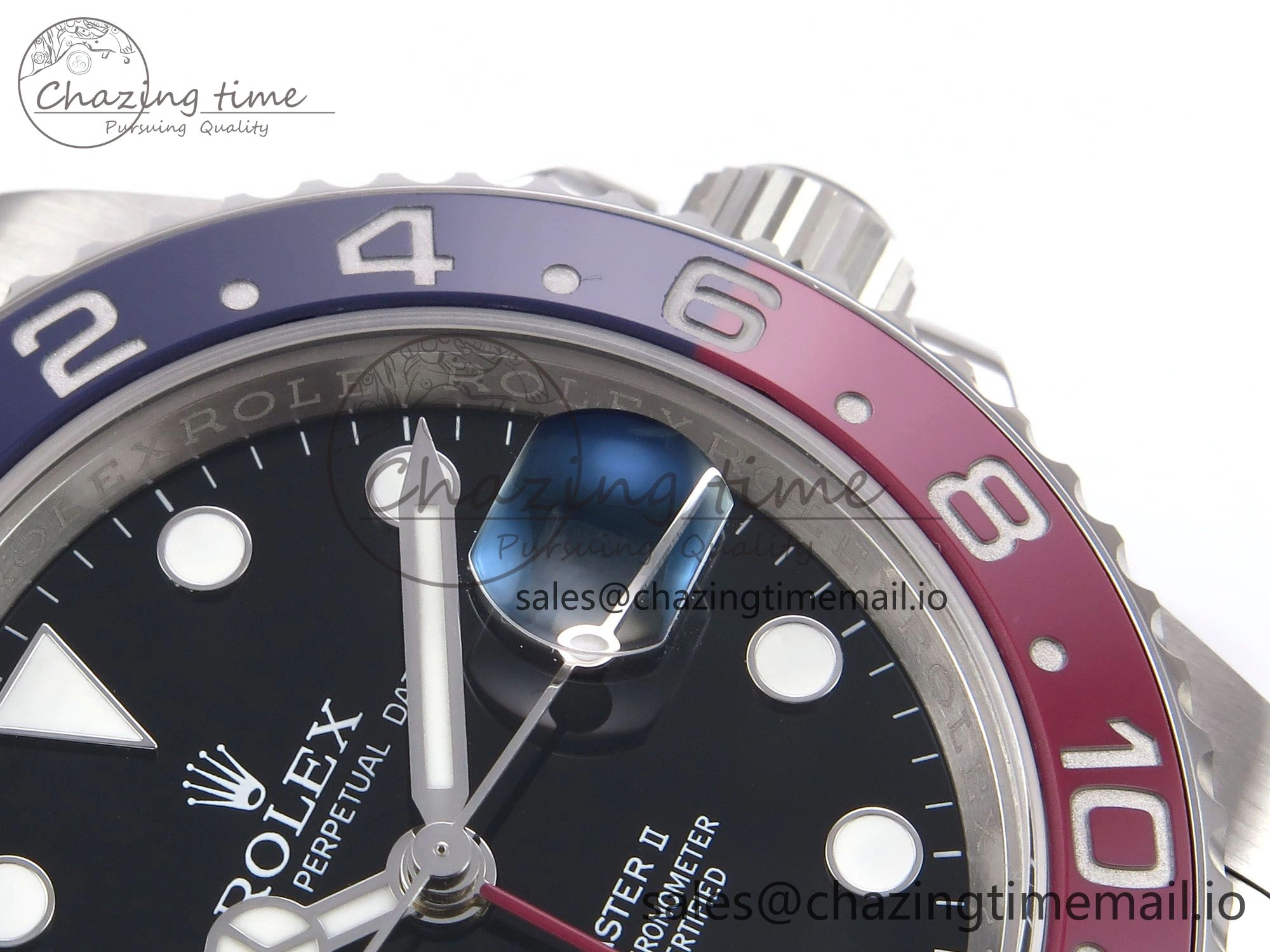 GMT-Master II 126710 BLRO 904L EWEF 1:1 Best Edition on SS Oyster Bracelet SH3285 CHS