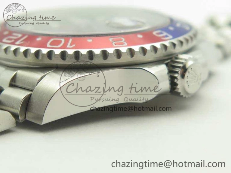 GMT-Master II 126710 BLRO 904L GMF Best Edition Black Dial On 904L Jubilee Bracelet A2836