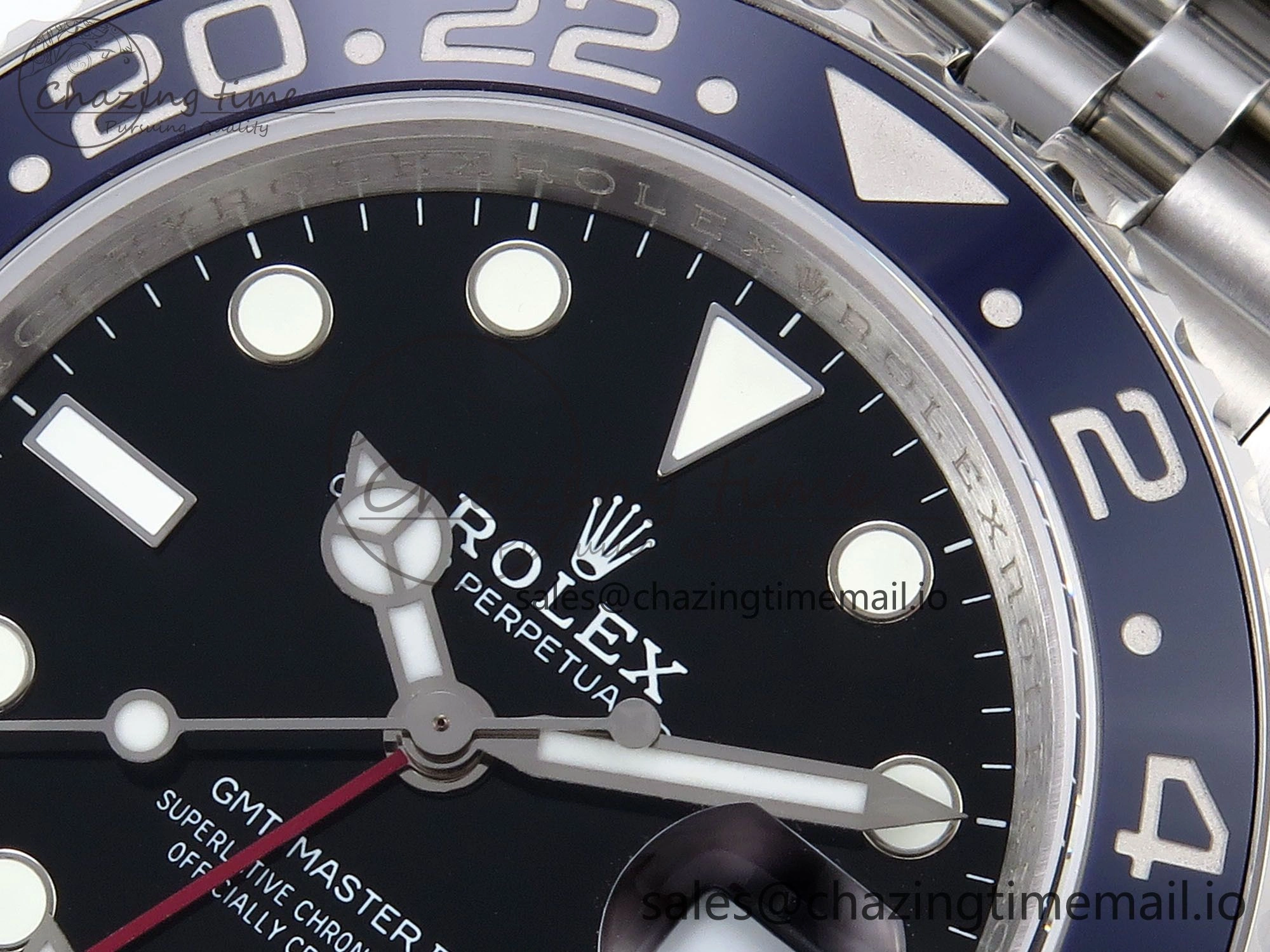 GMT-Master II 126710 BLRO 904L QF 1:1 Best Edition on Jubilee Bracelet SH3285 V6