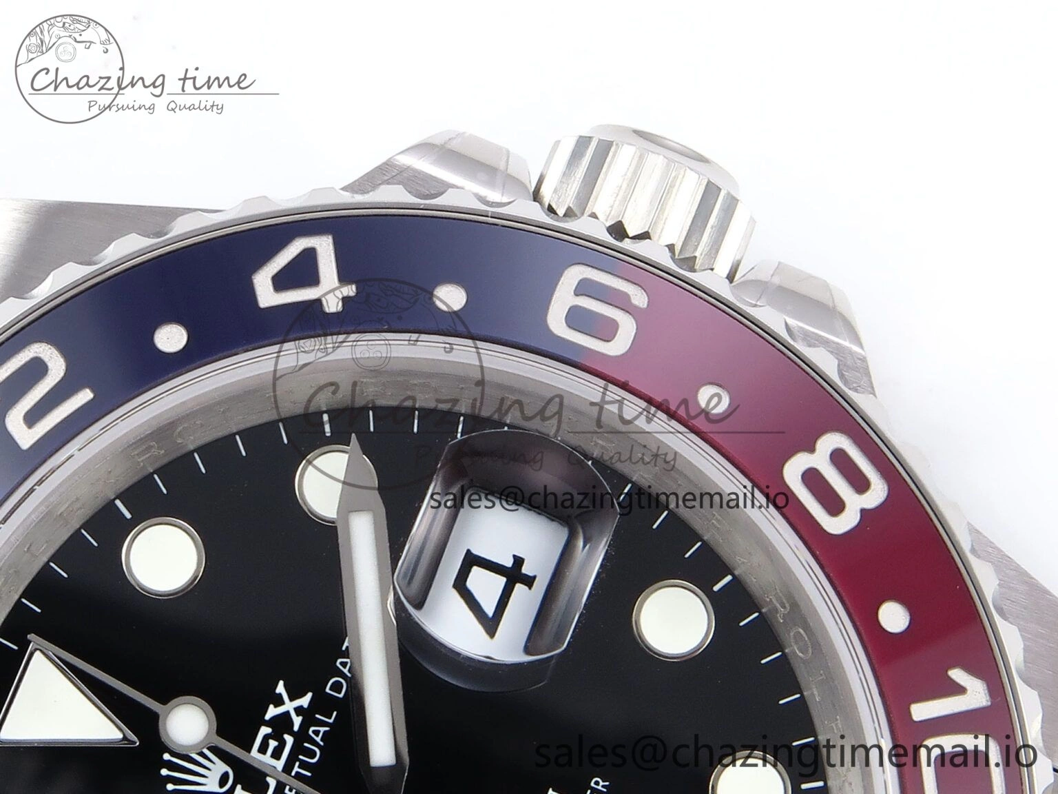 GMT-Master II 126710 BLRO 904L QF 1:1 Best Edition on Jubilee Bracelet SH3285 V6
