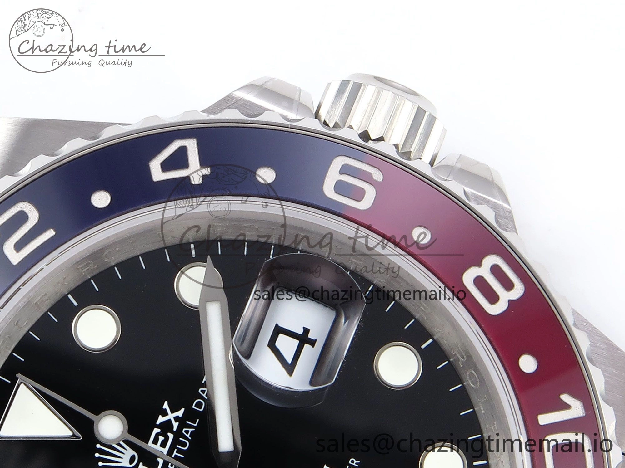 GMT-Master II 126710 BLRO 904L QF 1:1 Best Edition on Jubilee Bracelet SH3285 V6