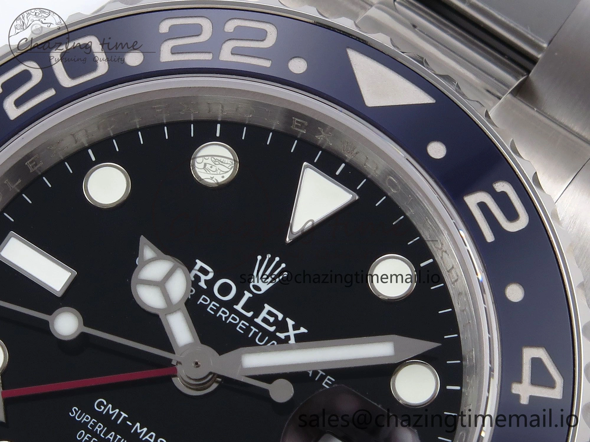 GMT-Master II 126710 BLRO 904L QF 1:1 Best Edition on Oyster Bracelet SH3285 V6