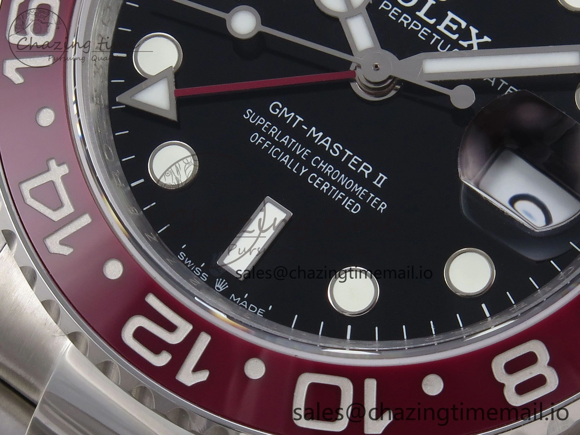 GMT-Master II 126710 BLRO 904L QF 1:1 Best Edition on Oyster Bracelet SH3285 V6