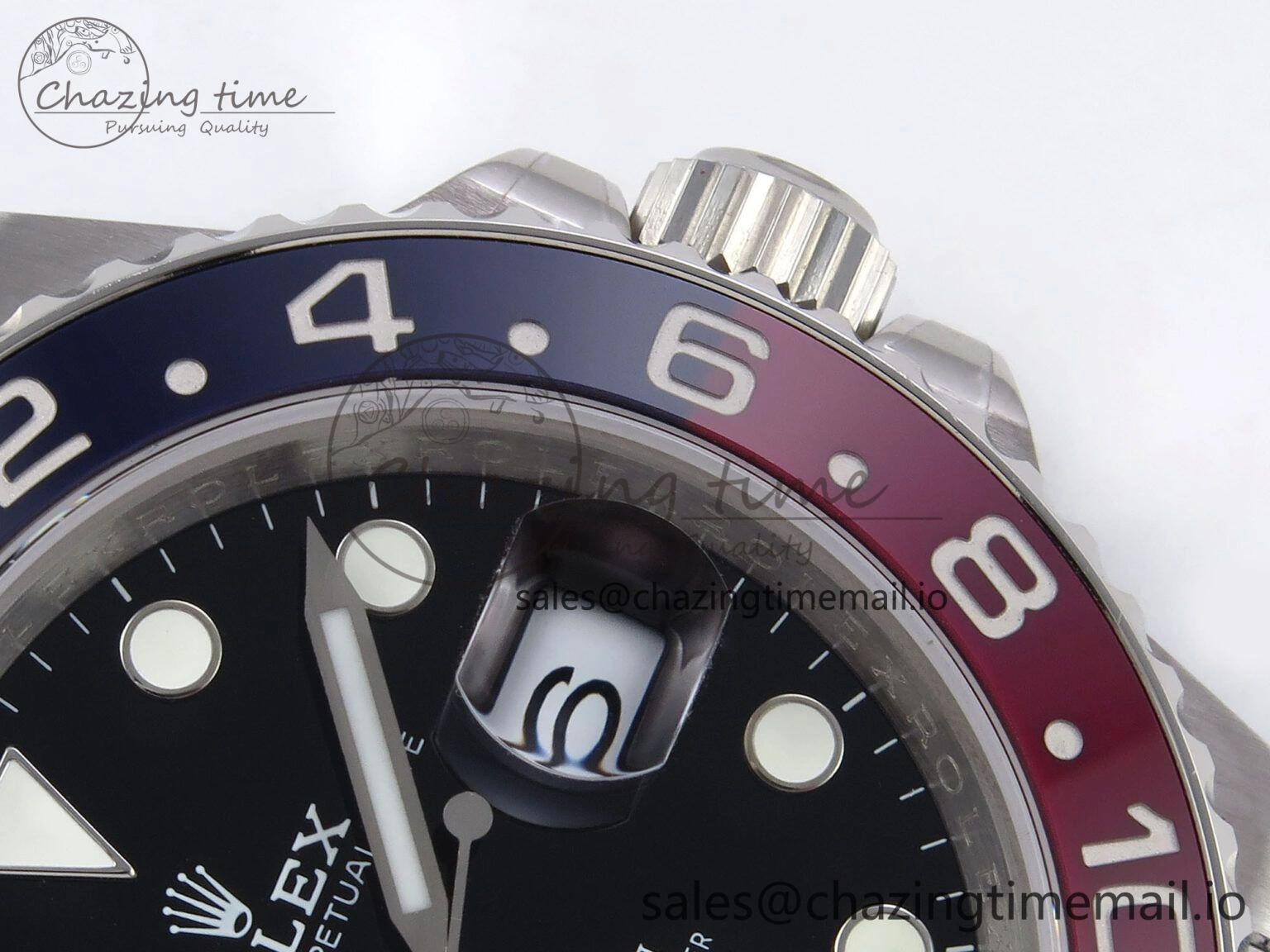 GMT-Master II 126710 BLRO 904L QF 1:1 Best Edition on Oyster Bracelet SH3285 V6