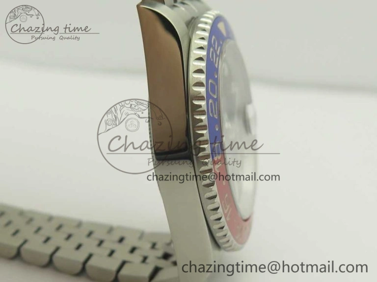 GMT-Master II 126710 BLRO 904L Real Ceramic Bezel DJF Best Edition Black Dial on 904L Jubilee Bracelet A2836
