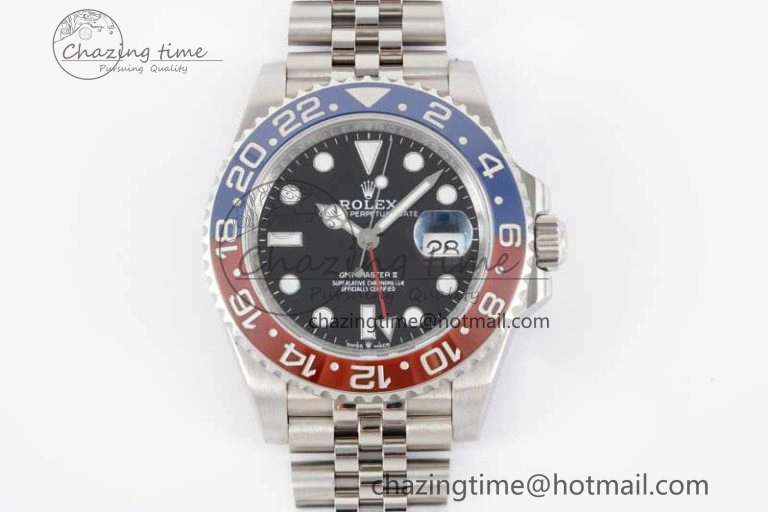 GMT Master II 126710 BLRO 904L SS APF 1:1 Best Edition on Jubilee Bracelet VR3285 CHS