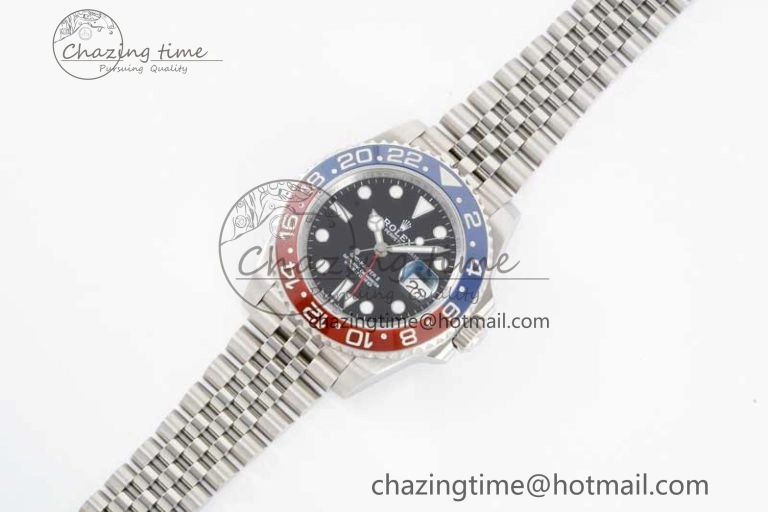 GMT Master II 126710 BLRO 904L SS APF 1:1 Best Edition on Jubilee Bracelet VR3285 CHS