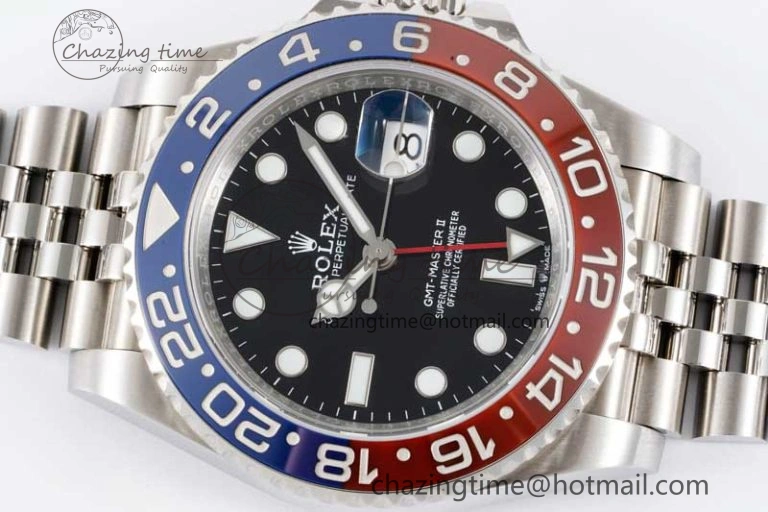 GMT Master II 126710 BLRO 904L SS APF 1:1 Best Edition on Jubilee Bracelet VR3285 CHS