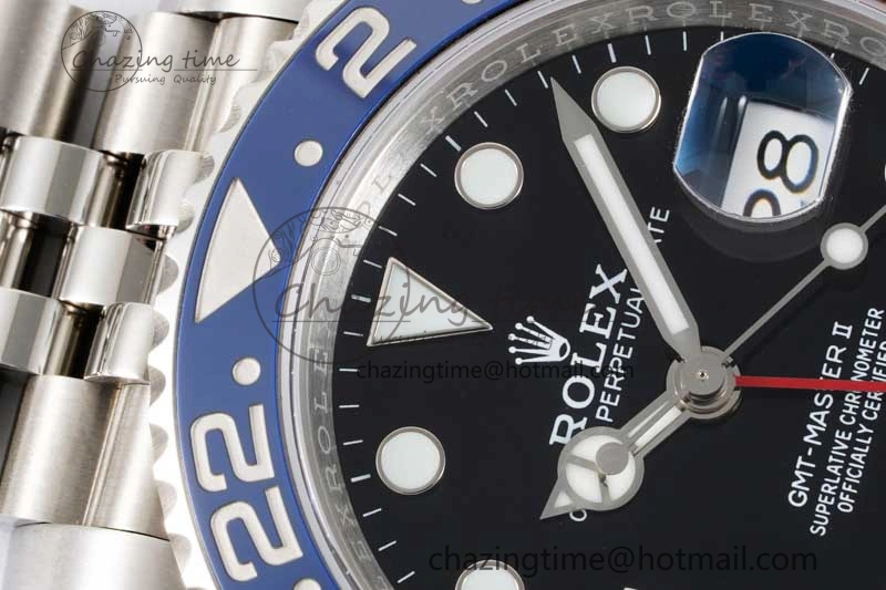 GMT Master II 126710 BLRO 904L SS APF 1:1 Best Edition on Jubilee Bracelet VR3285 CHS