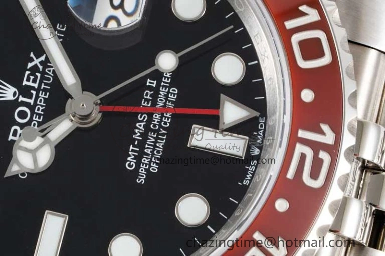 GMT Master II 126710 BLRO 904L SS APF 1:1 Best Edition on Jubilee Bracelet VR3285 CHS