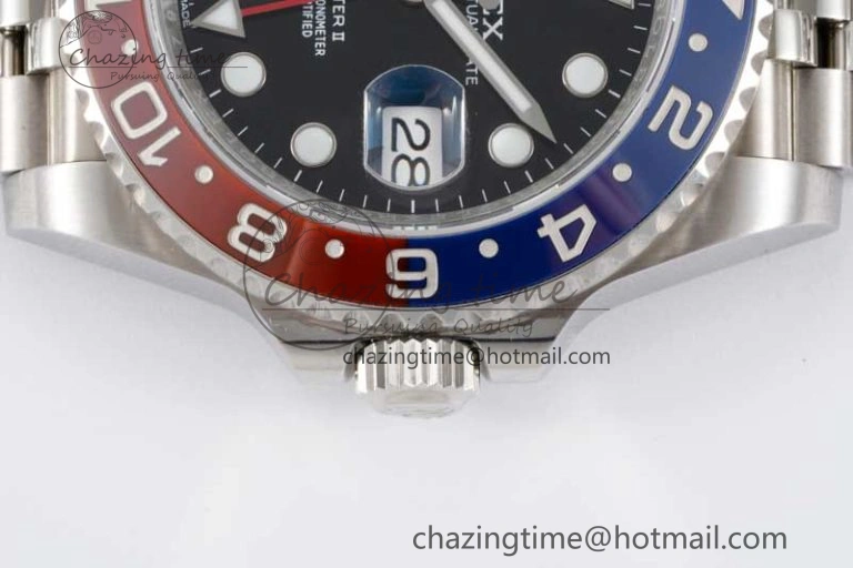 GMT Master II 126710 BLRO 904L SS APF 1:1 Best Edition on Jubilee Bracelet VR3285 CHS