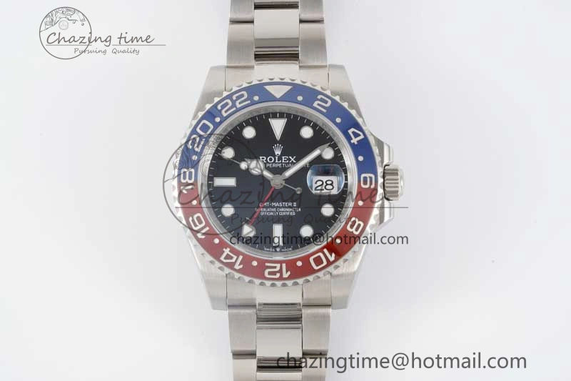 GMT Master II 126710 BLRO 904L SS APF 1:1 Best Edition on Oyster Bracelet VR3285 CHS