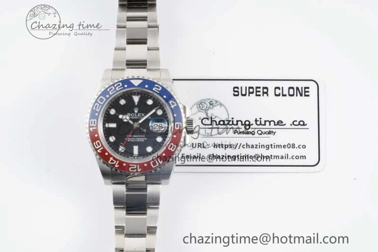 GMT Master II 126710 BLRO 904L SS APF 1:1 Best Edition on Oyster Bracelet VR3285 CHS