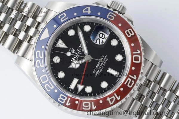 GMT Master II 126710 BLRO 904L SS KING Factory 1:1 Best Edition on Jubilee Bracelet K3285 CHS