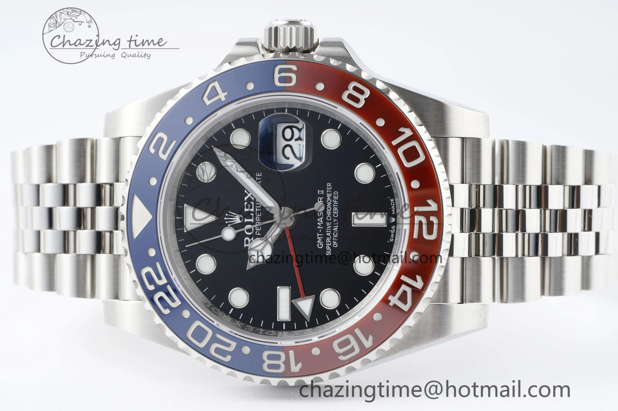 GMT Master II 126710 BLRO 904L SS KING Factory 1:1 Best Edition on Jubilee Bracelet K3285 CHS