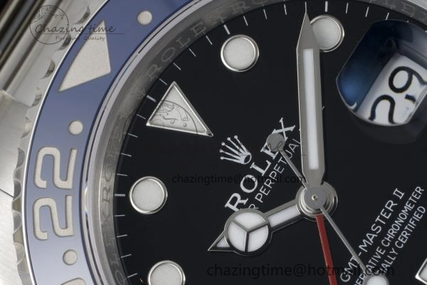 GMT Master II 126710 BLRO 904L SS KING Factory 1:1 Best Edition on Oyster Bracelet K3285 CHS
