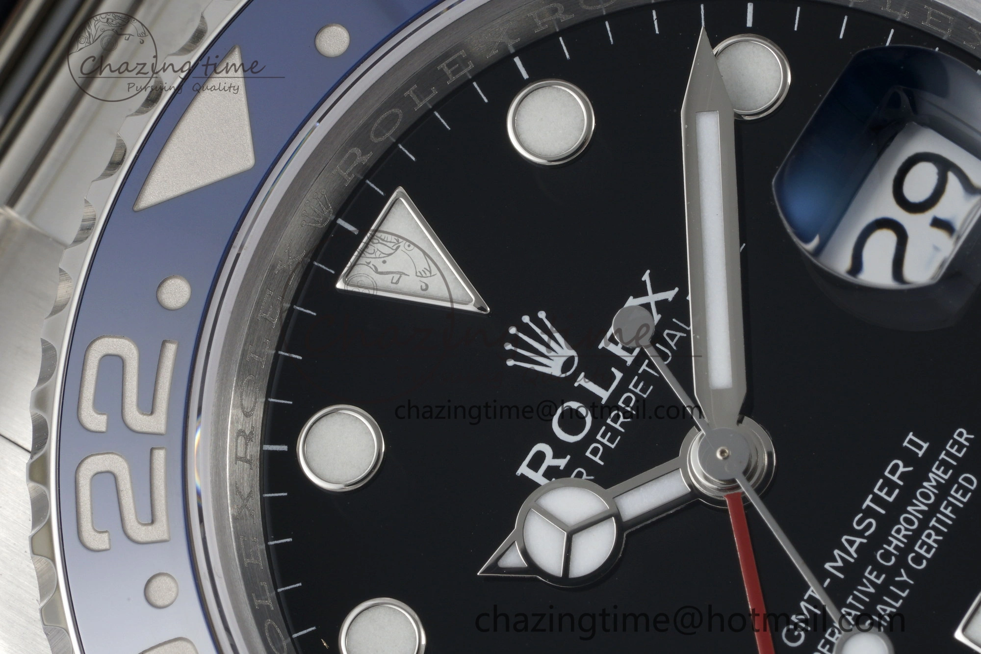 GMT Master II 126710 BLRO 904L SS KING Factory 1:1 Best Edition on Oyster Bracelet K3285 CHS