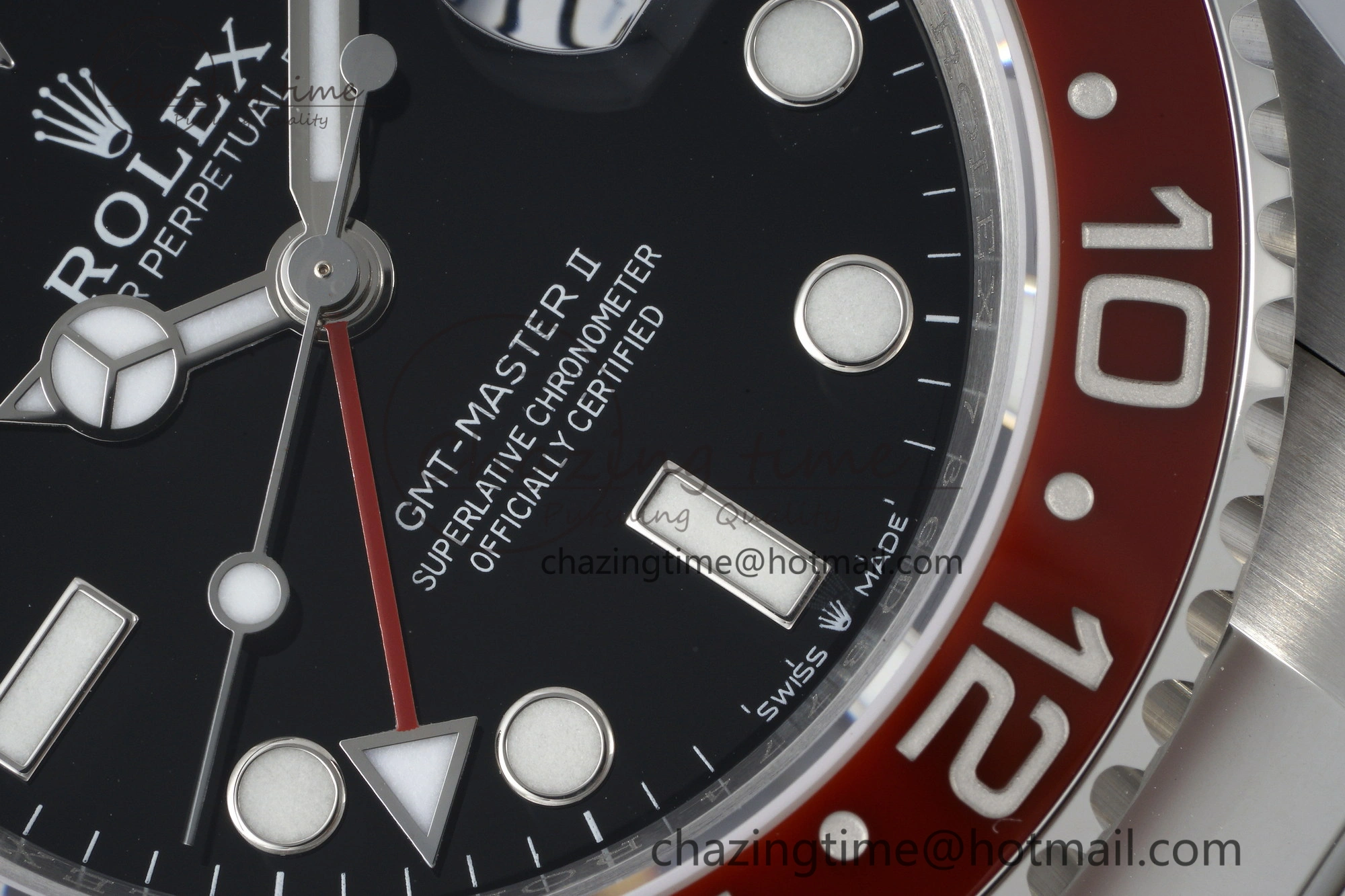 GMT Master II 126710 BLRO 904L SS KING Factory 1:1 Best Edition on Oyster Bracelet K3285 CHS