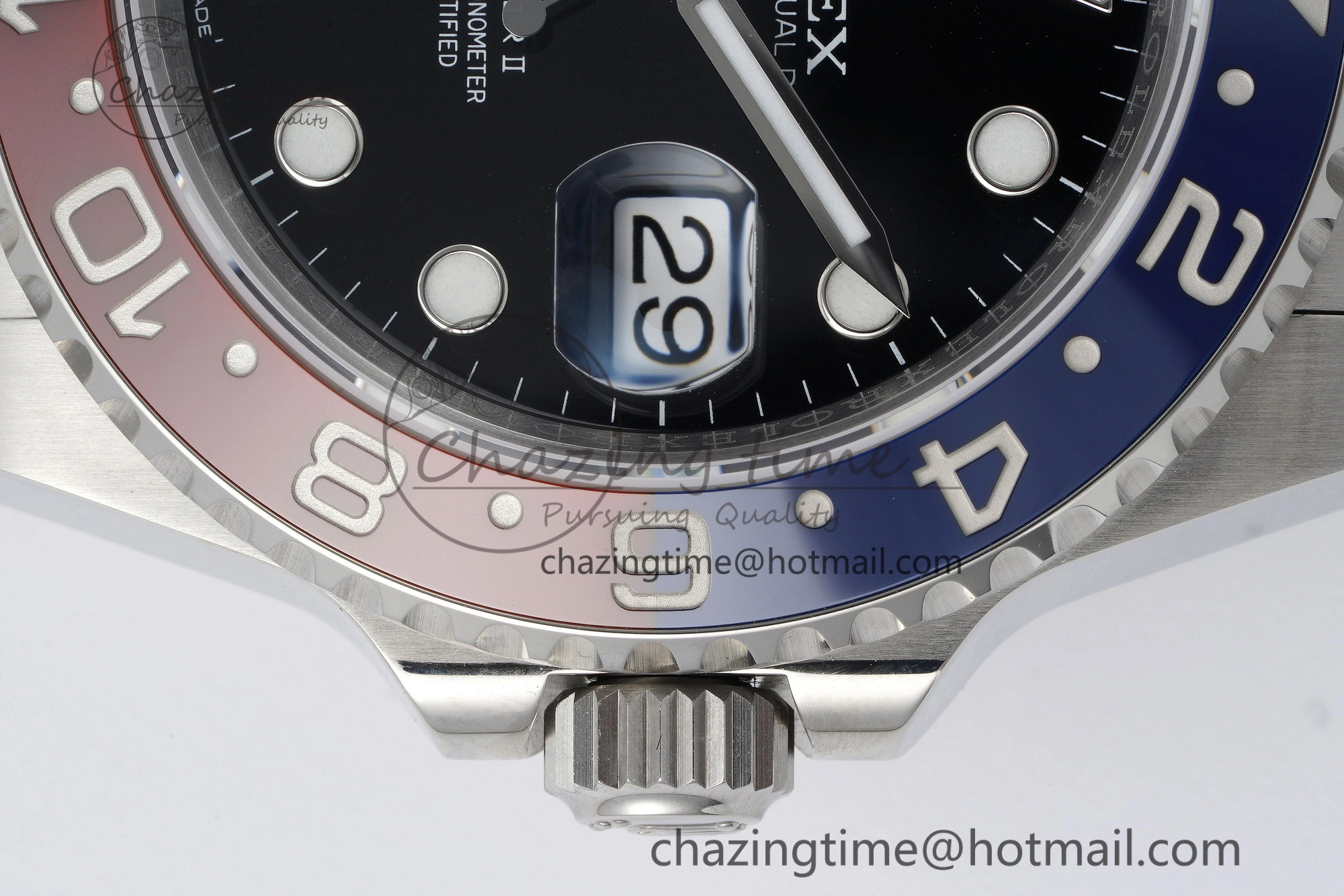 GMT Master II 126710 BLRO 904L SS KING Factory 1:1 Best Edition on Oyster Bracelet K3285 CHS
