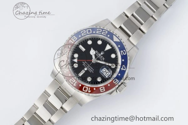GMT Master II 126710 BLRO 904L SS KING Factory 1:1 Best Edition on Oyster Bracelet K3285 CHS