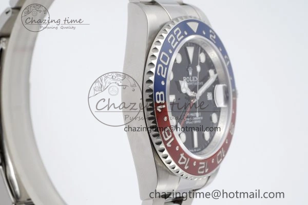 GMT Master II 126710 BLRO 904L SS KING Factory 1:1 Best Edition on Oyster Bracelet K3285 CHS