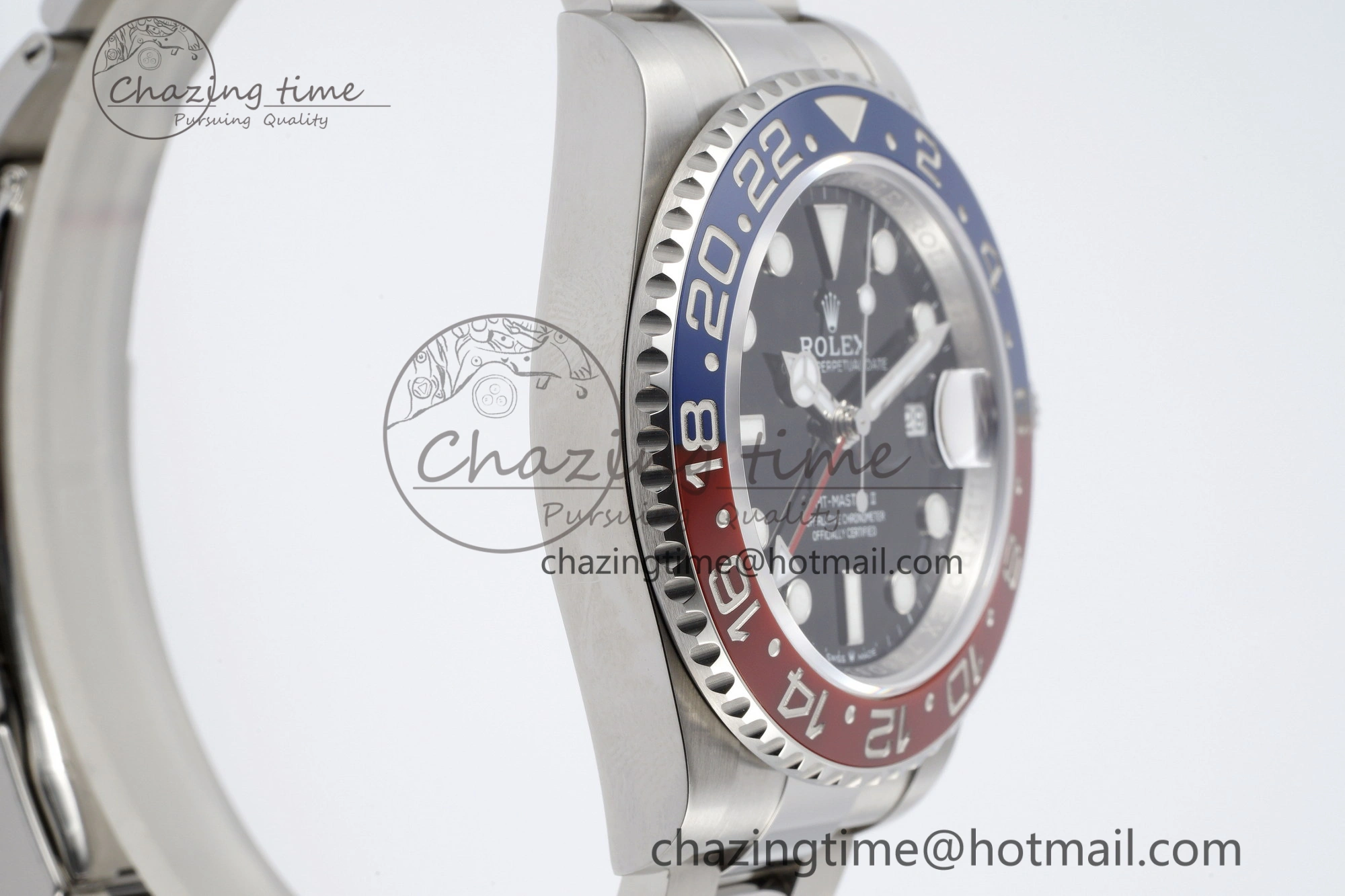 GMT Master II 126710 BLRO 904L SS KING Factory 1:1 Best Edition on Oyster Bracelet K3285 CHS