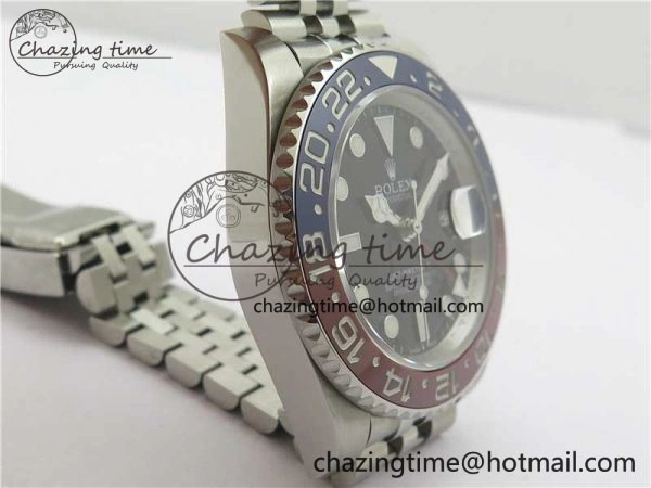 GMT Master II 126710 BLRO 904L SS MIF 1:1 Best Edition on Bracelet A3285 CHS