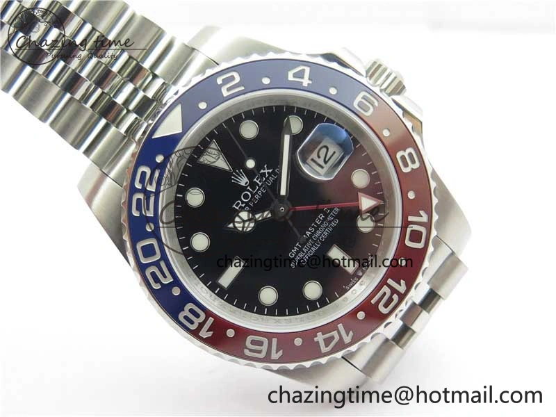 GMT Master II 126710 BLRO 904L SS MIF 1:1 Best Edition on Bracelet A3285 CHS