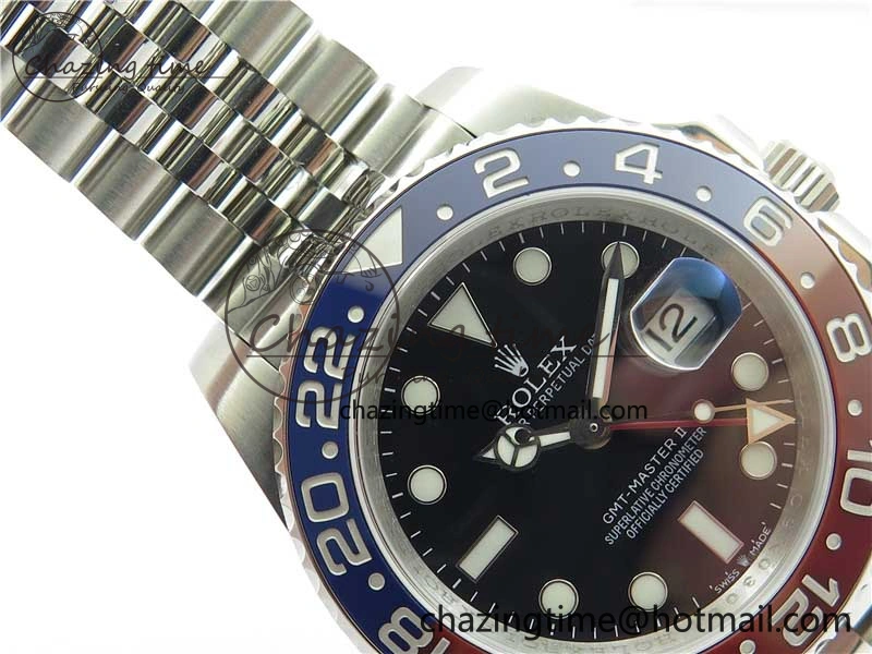 GMT Master II 126710 BLRO 904L SS MIF 1:1 Best Edition on Bracelet A3285 CHS
