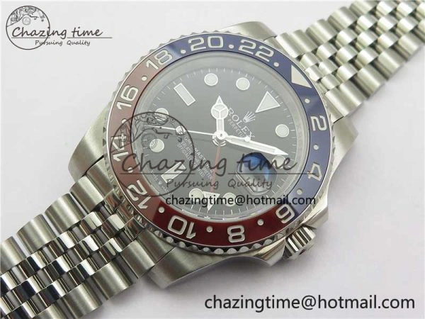 GMT Master II 126710 BLRO 904L SS MIF 1:1 Best Edition on Bracelet A3285 CHS