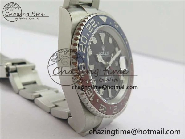 GMT Master II 126710 BLRO 904L SS MIF 1:1 Best Edition on Oyster Bracelet SA3186 CHS