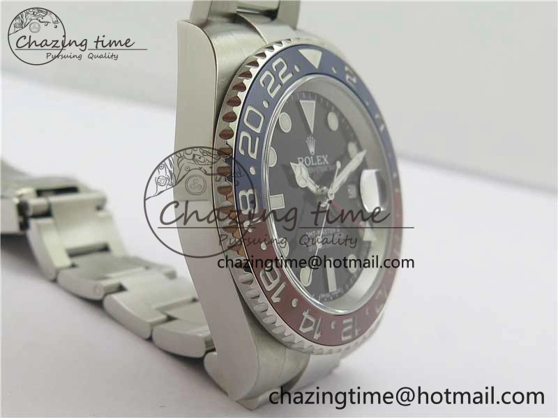 GMT Master II 126710 BLRO 904L SS MIF 1:1 Best Edition on Oyster Bracelet SA3186 CHS