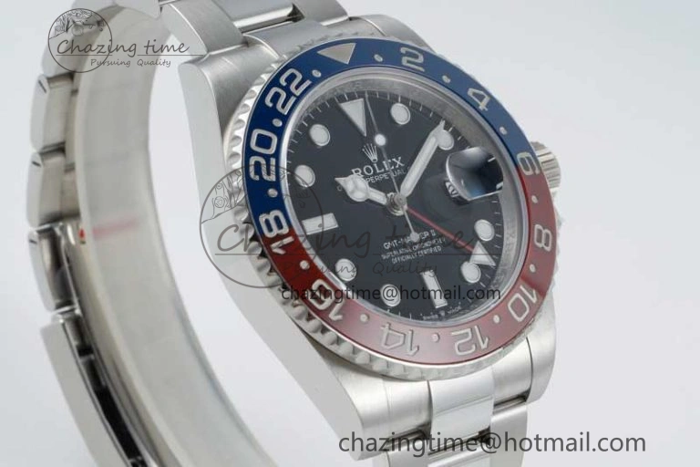 GMT Master II 126710 BLRO 904L SS NTF1:1 Best Edition on Oyster Bracelet VR3186 CHS