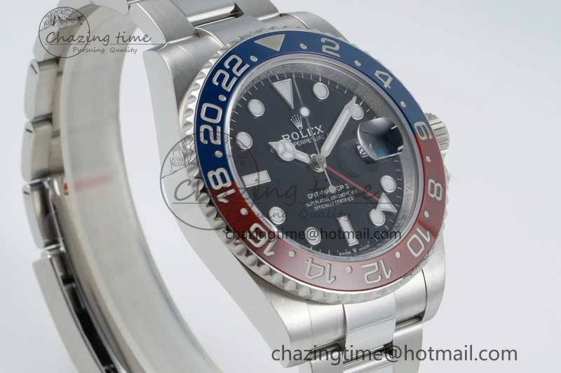 GMT Master II 126710 BLRO 904L SS NTF1:1 Best Edition on Oyster Bracelet VR3186 CHS