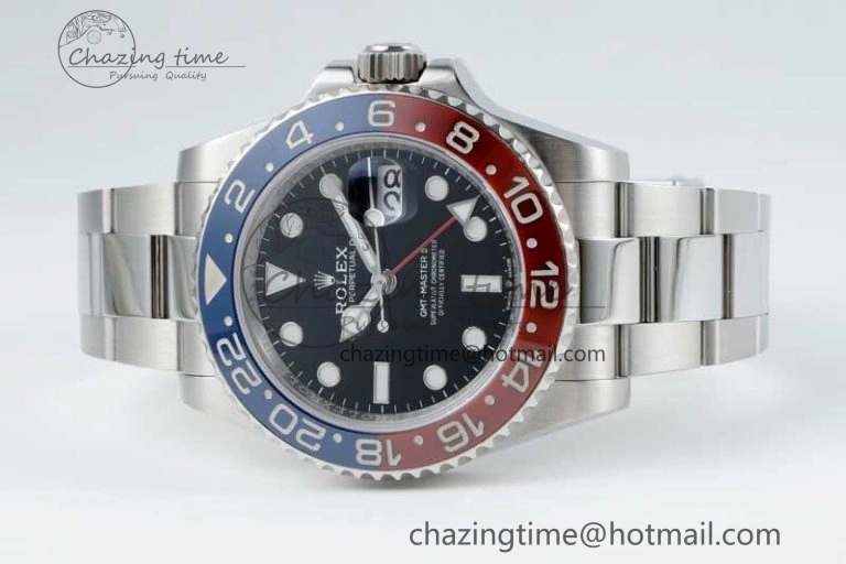 GMT Master II 126710 BLRO 904L SS NTF1:1 Best Edition on Oyster Bracelet VR3186 CHS