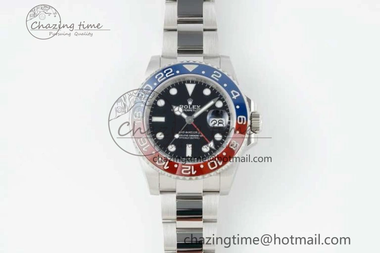 GMT Master II 126710 BLRO 904L SS NTF1:1 Best Edition on Oyster Bracelet VR3186 CHS
